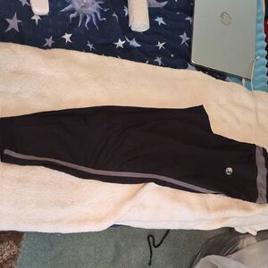 Sleek Black and Gray Women's Leggings